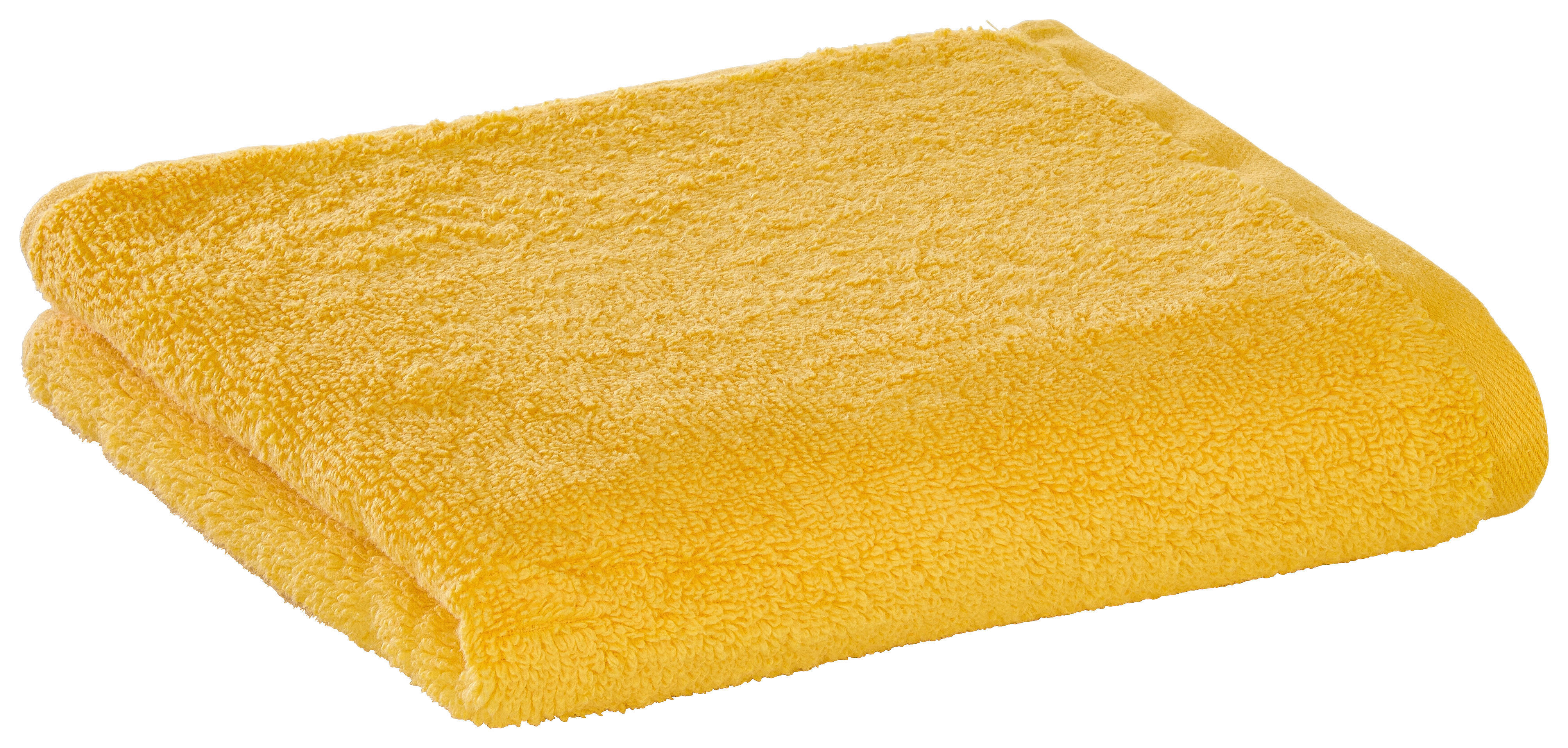 Handtuch Handtuch_Uni 50x100cm - gelb (50,00/100,00cm)