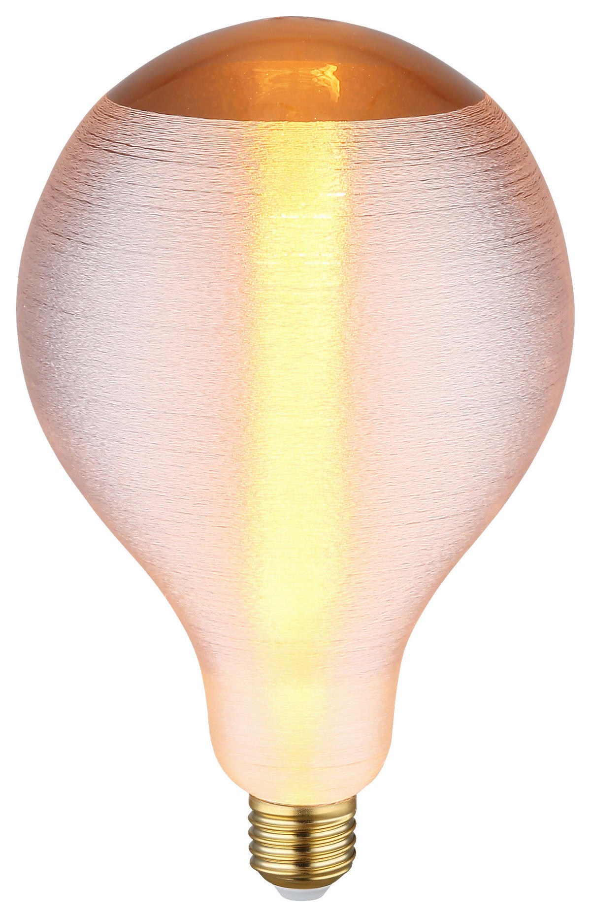 GLOBO LED-Leuchtmittel E27 LED - LEUCHTMITTEL - messing/Rauch (13,00/21,00cm) - GLOBO