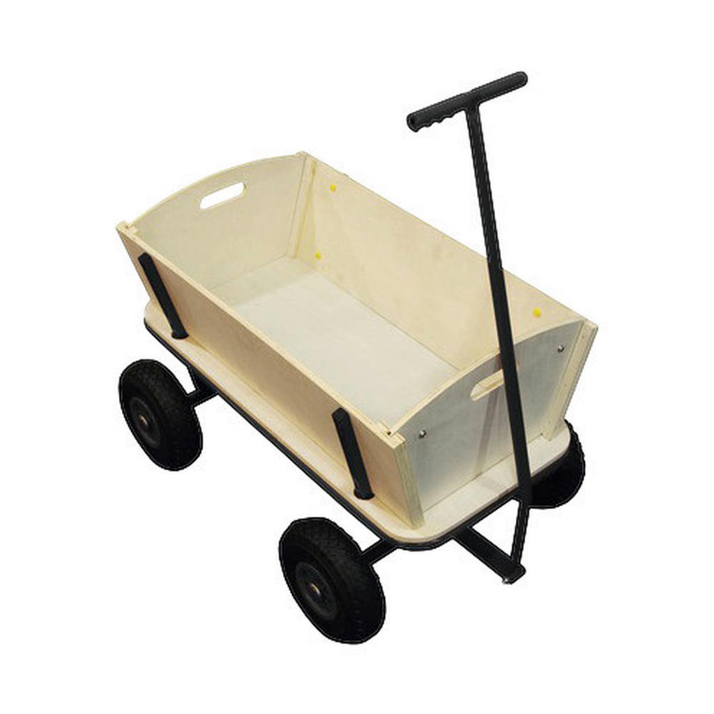 Thumbnail - Sunny Bollerwagen Billy Beach schwarz B/H/L: ca. 61x97x95 cm