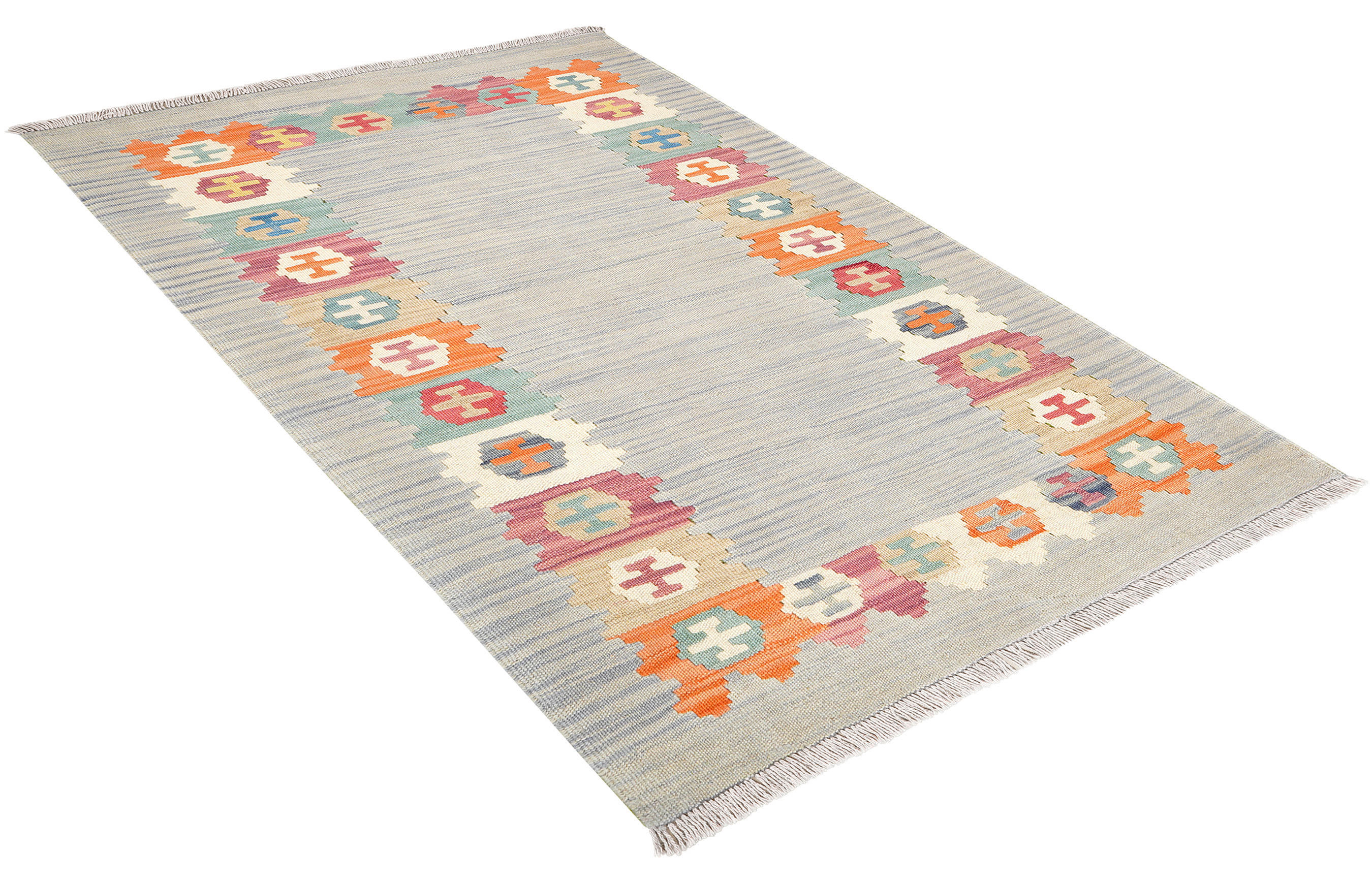 PersaTepp Teppich Kelim Gashgai bunt B/H/L: ca. 100x1x147 cm Kelim Gashgai - bunt (147,00/100,00/1,00cm) - PersaTepp