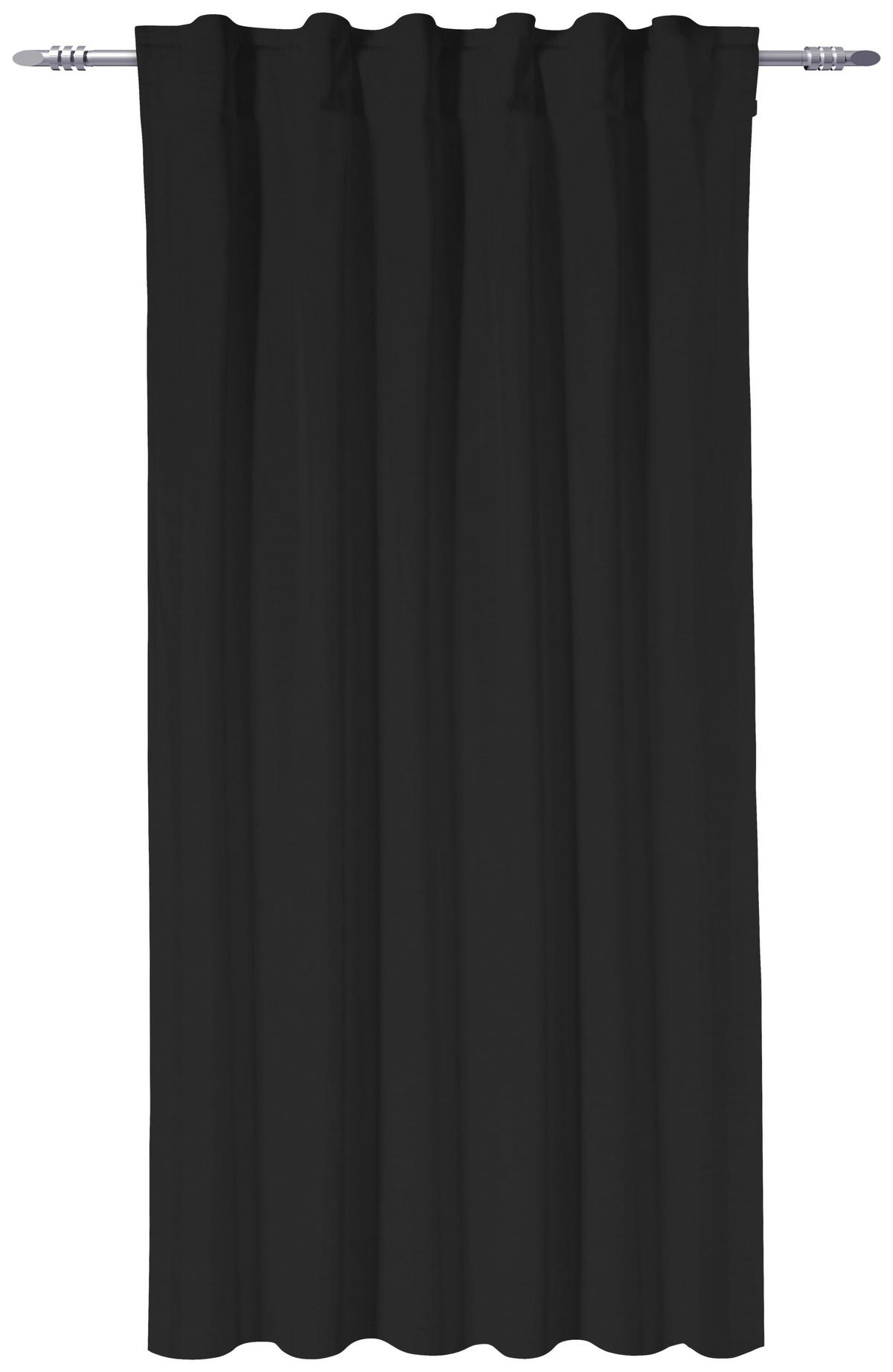 Thermovorhang Kiruna schwarz B/L: ca. 140x175 cm Kiruna - schwarz (140,00/175,00cm)
