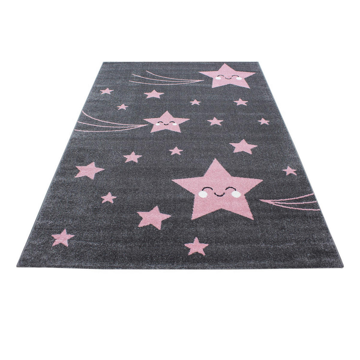 Ayyildiz Teppich KIDS pink B/L: ca. 200x290 cm KIDS - pink (200,00/290,00cm) - Ayyildiz