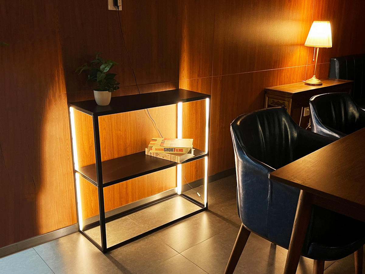 Konsole Giesela schwarz B/H/T: ca. 80x80x30 cm Giesela - schwarz (80,00/80,00/30,00cm)