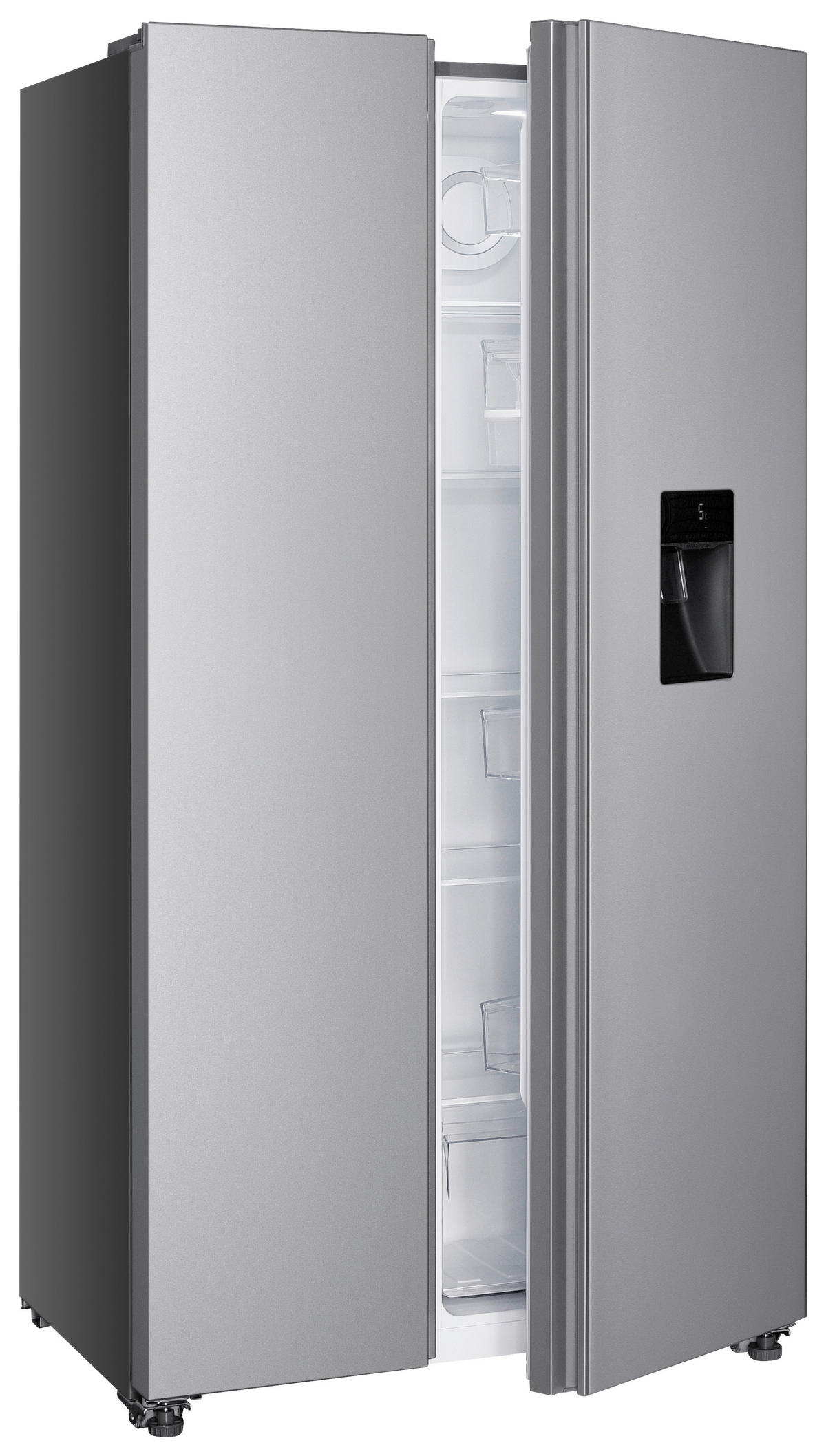 PKM Side-by-Side SBS505DNFWDDIX silber B/H/T: ca. 90x177x66 cm Side-by-Side SBS505DNFWDDIX - silber (90,00/177,00/66,00cm) - PKM