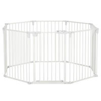 PawHut Hunde Absperrgitter Hunde Absperrgitter - (482,50/2,00/76,00cm) - PawHut