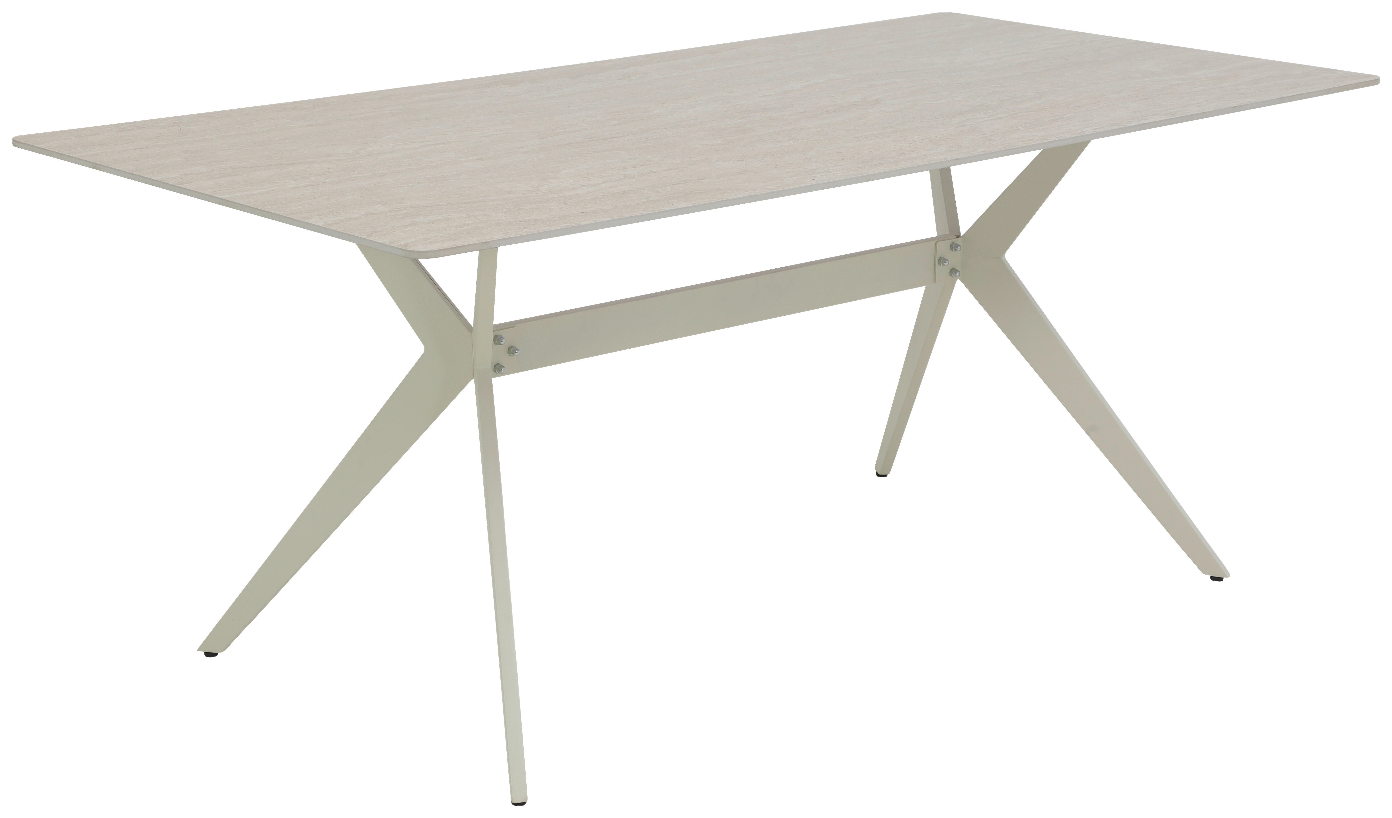 Esstisch Paccino II Marmoroptik weiß B/H/T: ca. 180x76x90 cm Paccino II - weiß/Marmoroptik (180,00/76,00/90,00cm) - Hela