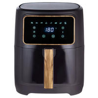 BERGNER Heißluftfritteuse BG-51186-GY OLIVAR - schwarz (29,00/35,00/27,00cm) - BERGNER