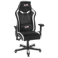 Gaming-Sessel Game-Rocker schwarz weiß Kunstleder Microfaser Game-Rocker - weiß/schwarz
