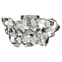 Searchlight Deckenleuchte Chrom Stahl B/H/D: ca. 45x27x45 cm G9 3 Brennstellen Curls - Chrom (45,00/27,00cm) - Searchlight