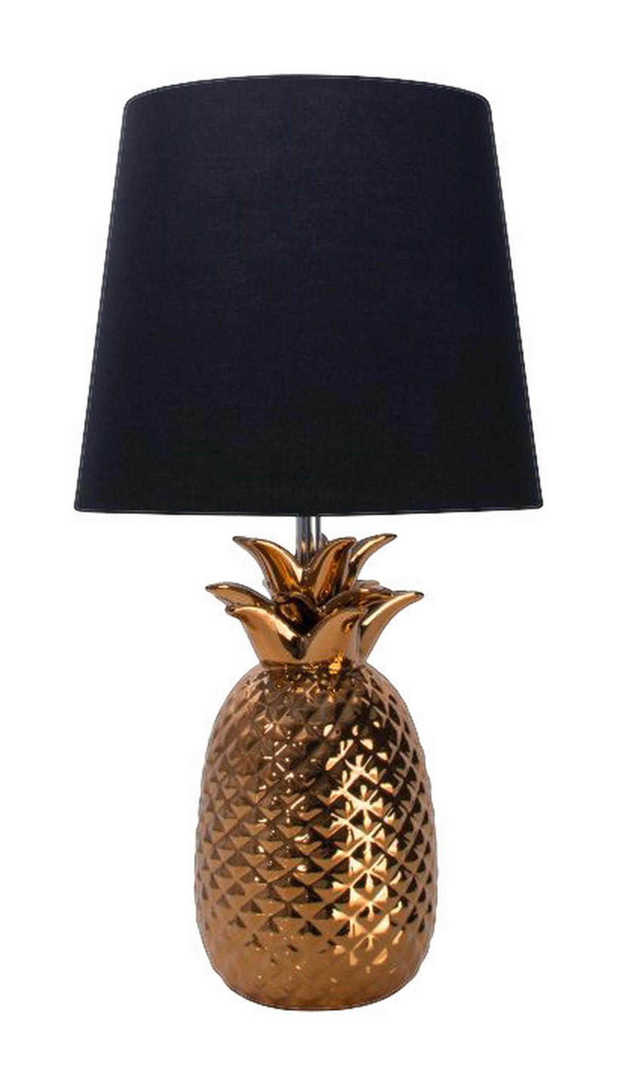 Näve Leuchten Keramik-Tischleuchte NV3150658 gold Keramik H/D: ca. 45x23 cm E14 1 Brennstellen Ananas - gold (23,00/45,00cm) - Näve Leuchten
