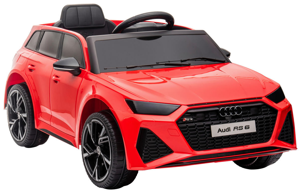 Spielzeug Elektroauto Audi RS6 rot online bei POCO kaufen