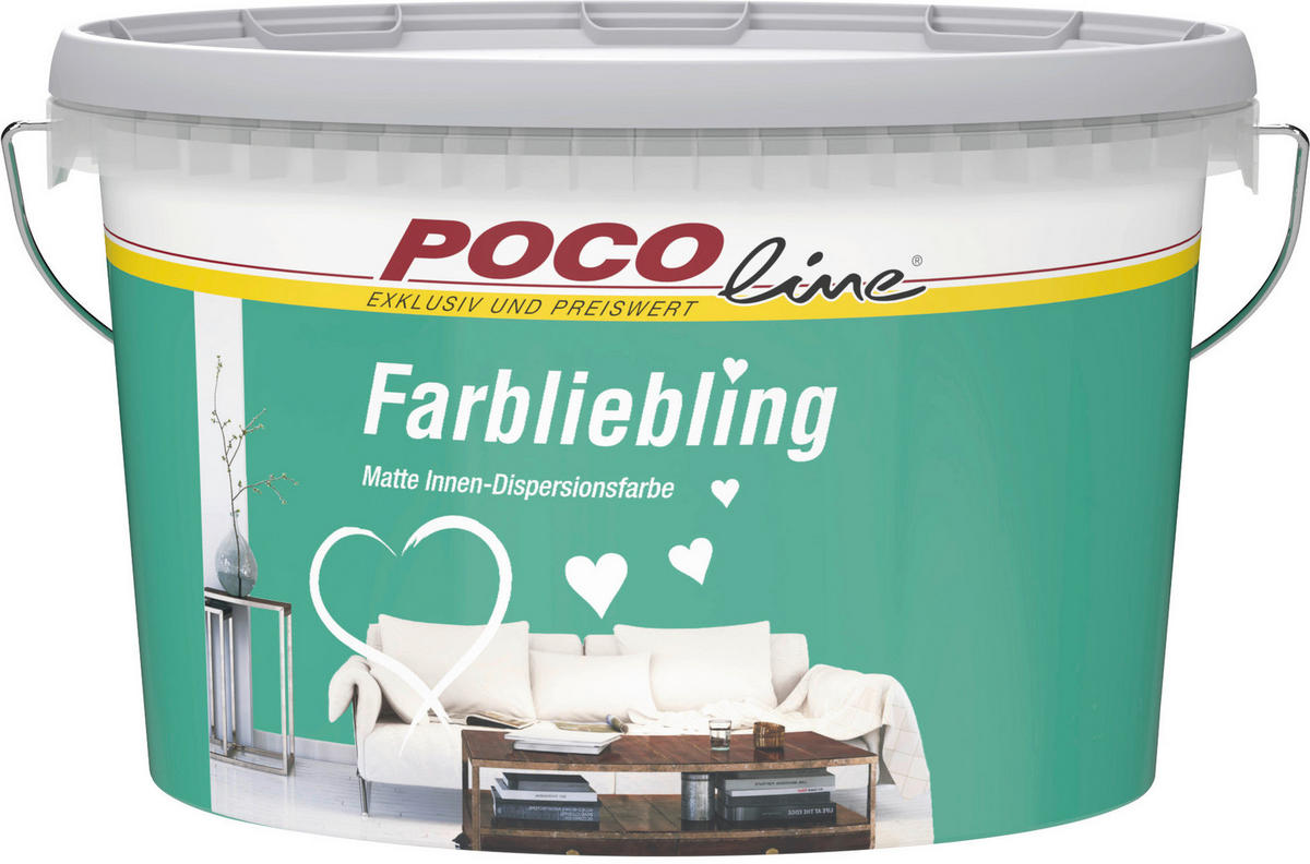 POCOline Raumfarbe Farbliebling Zypern ca. 1 l Farbliebling - Zypern (1,00l) - POCOline