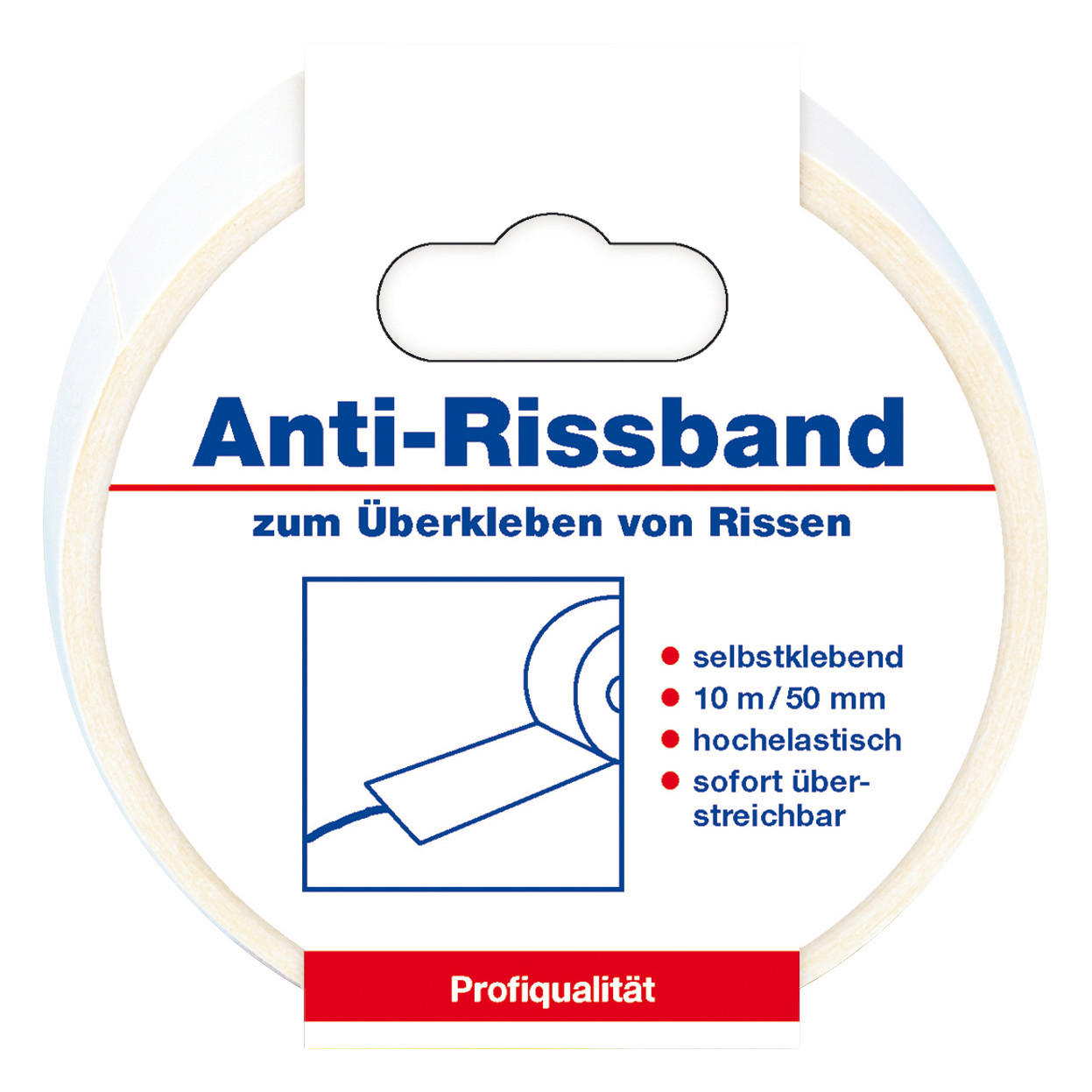 Anti-Rissband B/L: ca. 5x1000 cm Anti-Rissband 10m - weiß (5,00/1000,00cm)