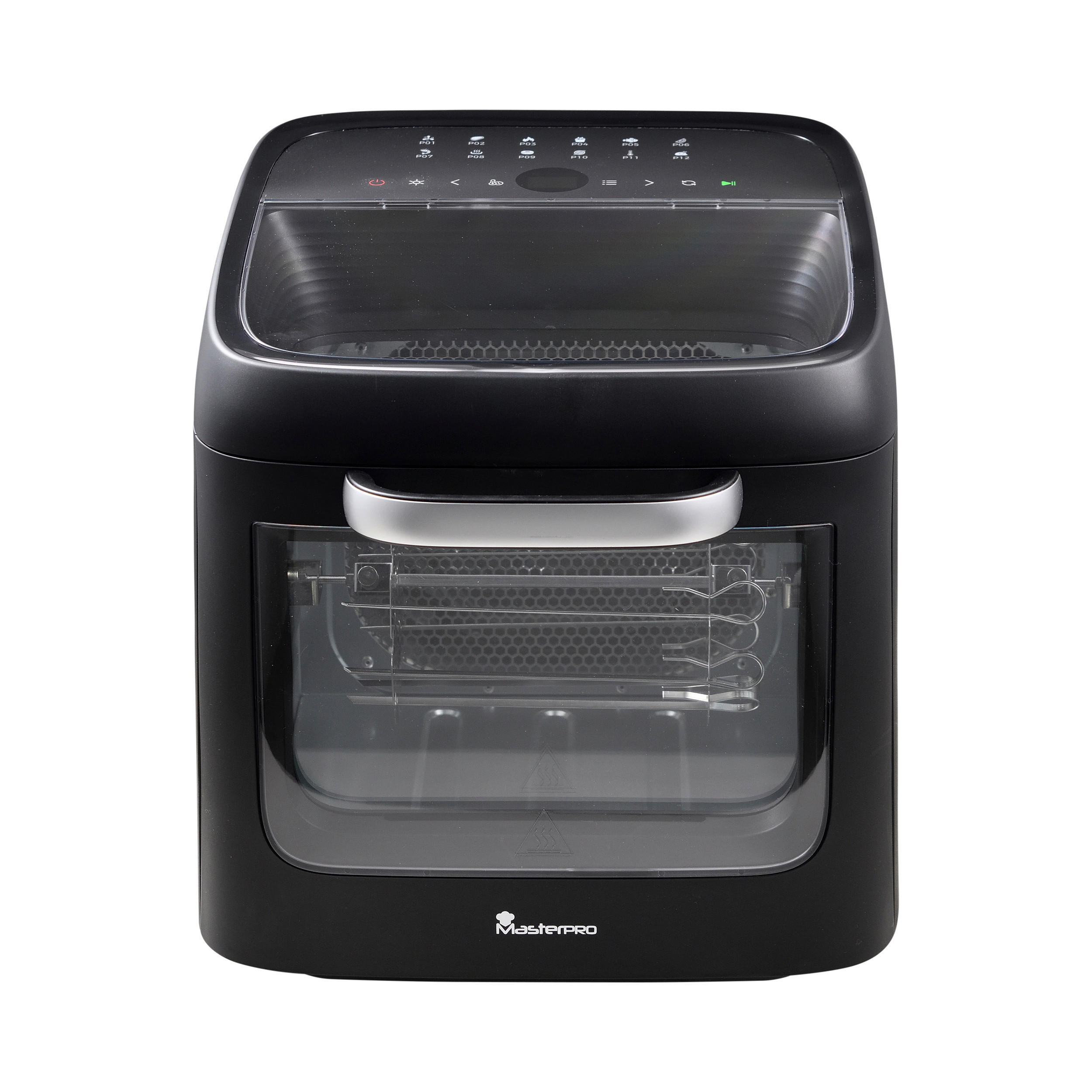 MASTERPRO Heißluftfritteuse BGMP-9445 ROCKET CYCLONE 1200 - schwarz - MASTERPRO