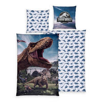 Bettwäsche Renforce Bettwäsche Jurassic World - bunt - Jurassic World