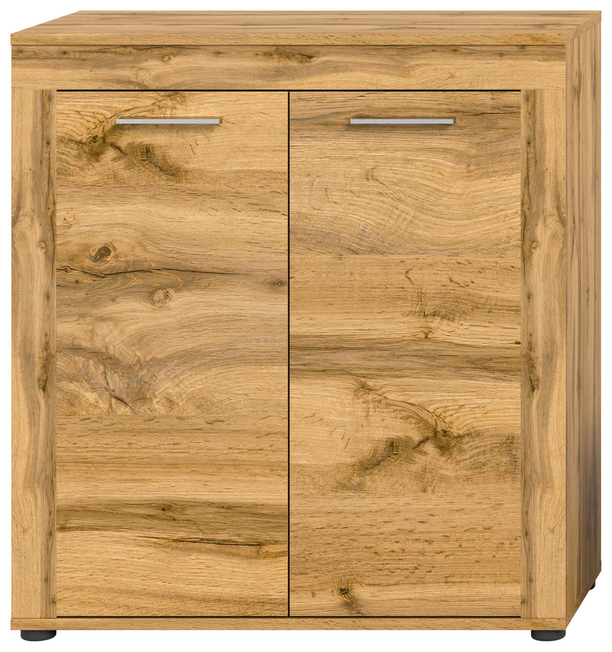 Highboard Jam Eiche Wotan Nachbildung B/H/T: ca. 80x88x35 cm Jam - Eiche (80,00/88,00/35,00cm) - xonox.home