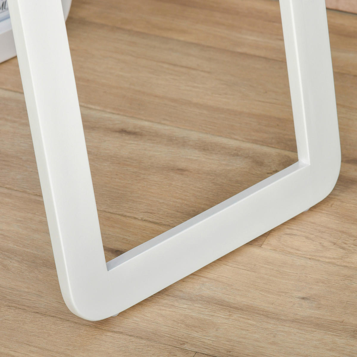 Standspiegel 831-390WT weiß Kiefer B/H/T: ca. 37x156x43 cm 831-390WT - weiß (37,00/156,00/43,00cm) - HOMCOM