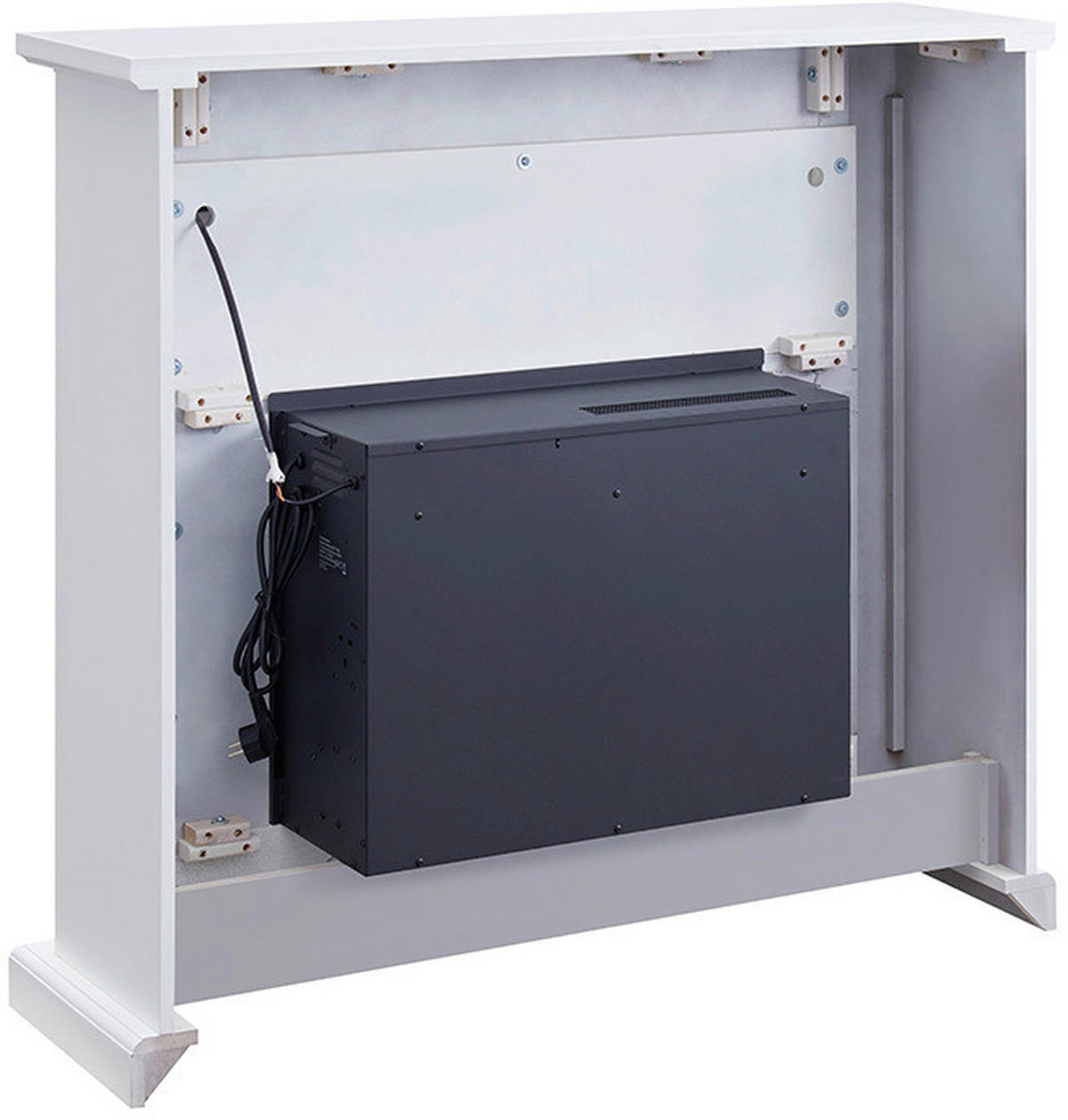 Balderia Elektrischer Kamin Hikaru weiß MDF B/H/T: ca. 1100x988x314 cm Elekt.-Kamin Hikaru MT119C-EF119B - weiß (1100,00/988,00/314,00cm) - Balderia