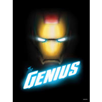 Komar Poster Avengers The Genius Disney B/L: ca. 30x40 cm Avengers The Genius - (30,00/40,00cm) - Komar