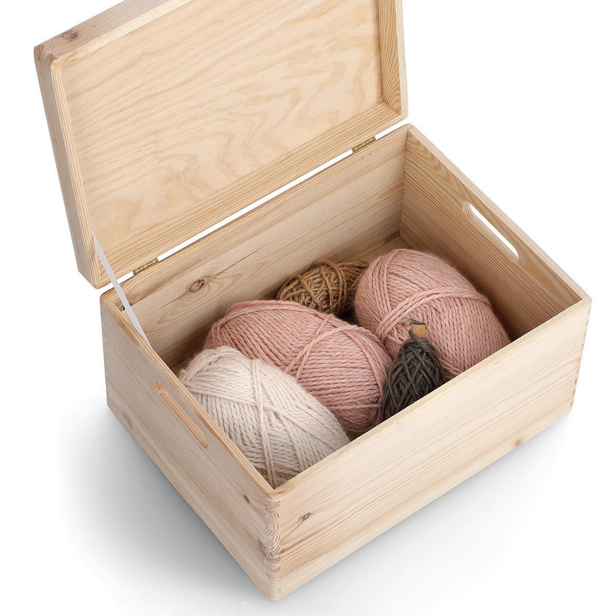 Zeller Allzweckkiste natur Holz B/H/L: ca. 30x23x40 cm Allzweckkiste - natur (40,00/30,00/23,00cm) - Zeller