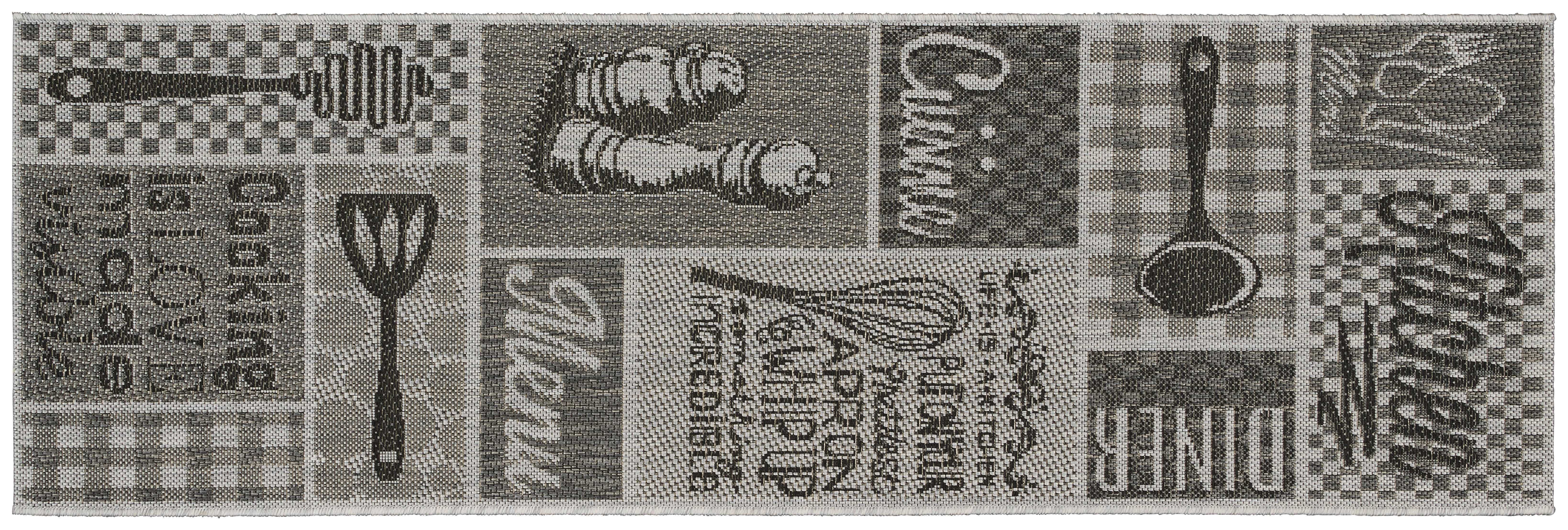 Küchenläufer Ambiente grau B/L: ca. 60x180 cm Ambiente - grau (60,00/180,00cm)