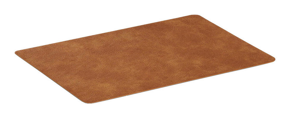 Zeller Platzset Cognac Kunstleder B/L: ca. 30x425 cm Platzset - Cognac (30,00/425,00cm) - Zeller