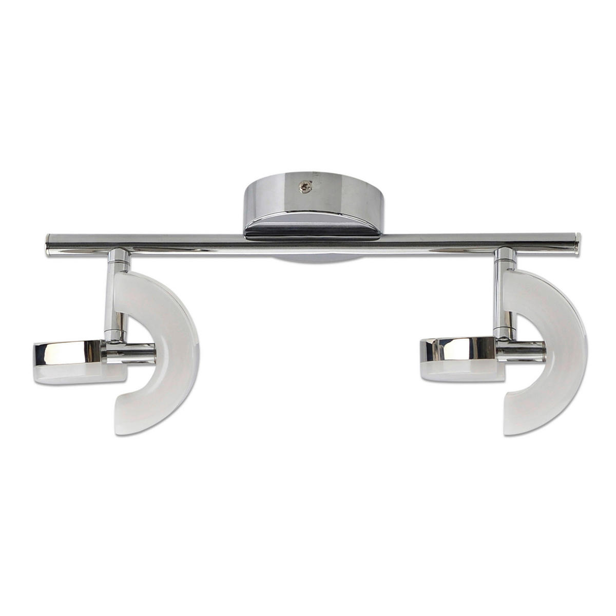 Näve Leuchten LED-Spot Chrom Metall Kunststoff B/H/T: ca. 30x13x10 cm 2 Brennstellen AFFI - Chrom (30,00/13,00/10,00cm) - Näve Leuchten