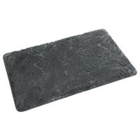 Badematte Badematte_Blätter_anthrazit 60x100 - anthrazit (60,00/100,00cm) - Tuffi