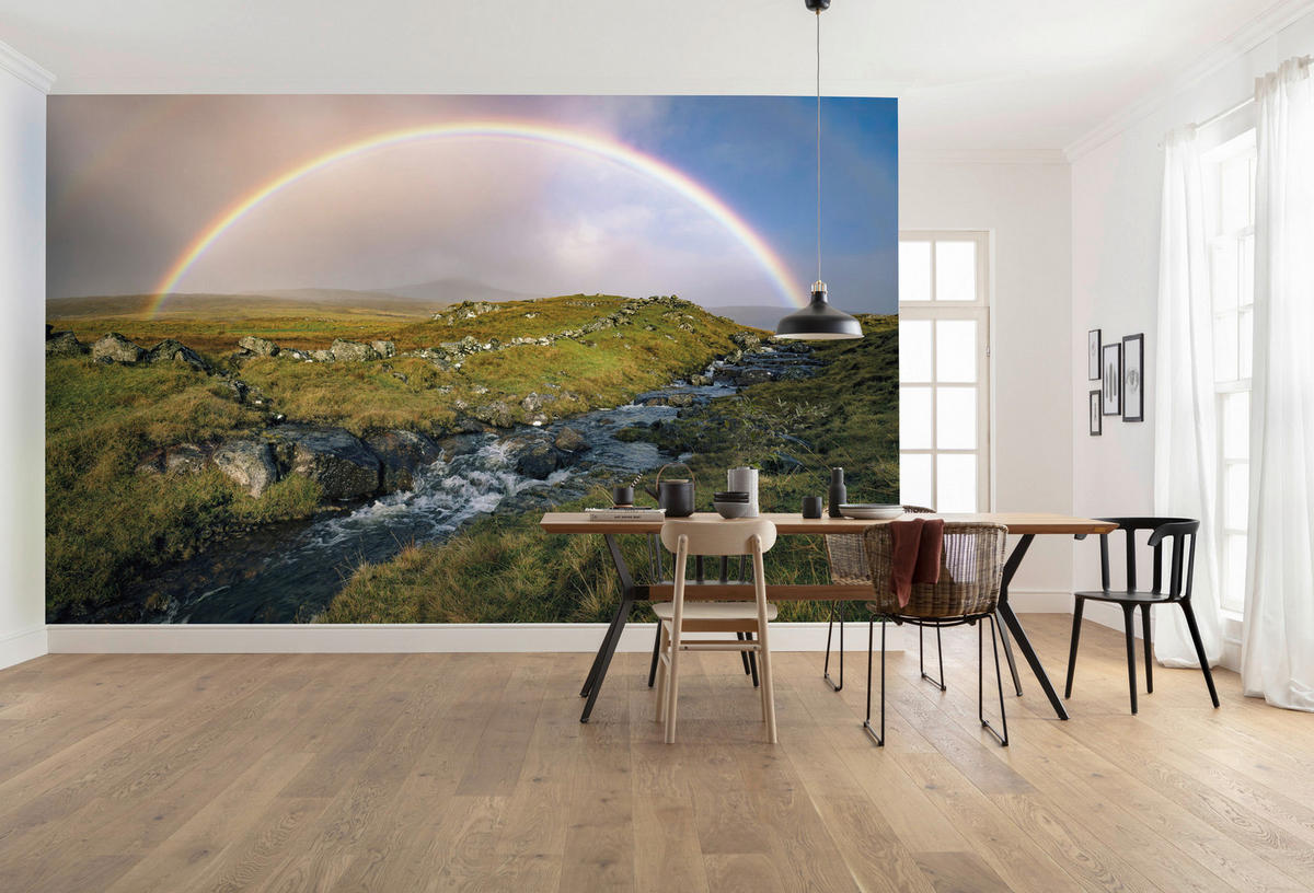 Komar Fototapete Coloured Faeroer B/L: ca. 450x280 cm Coloured Faeroer - (450,00/280,00cm) - Komar