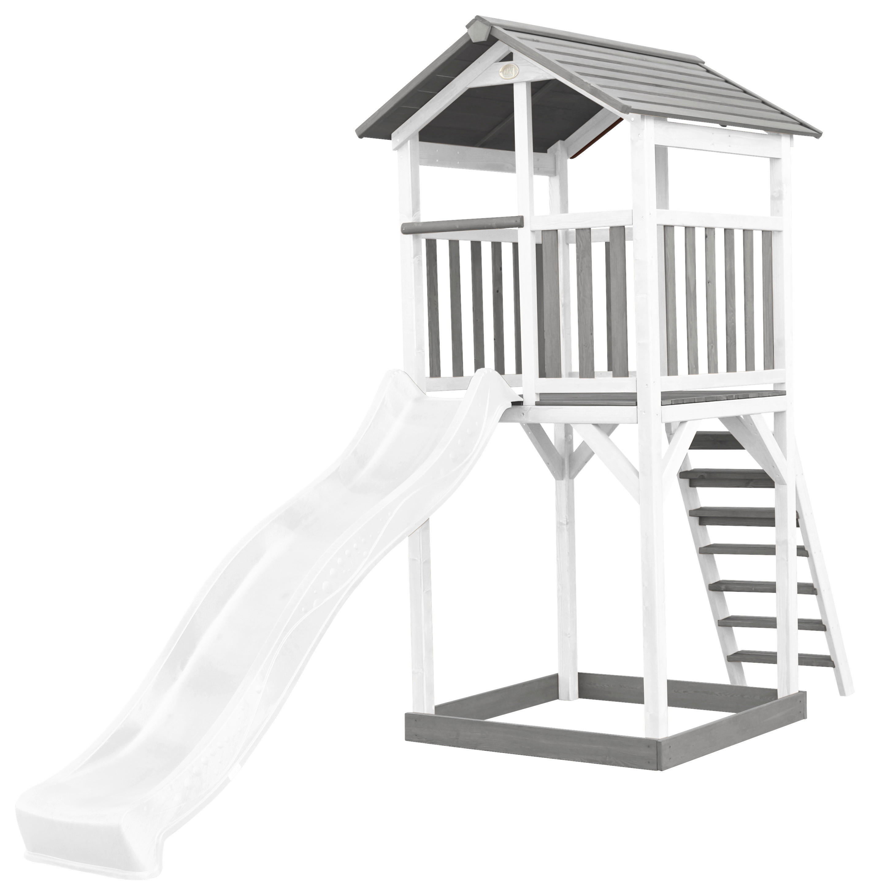 AXI Spielturm Beach Tower weiß B/H/L: ca. 111x242x349 cm Beach Tower - weiß (349,00/111,00/242,00cm) - AXI