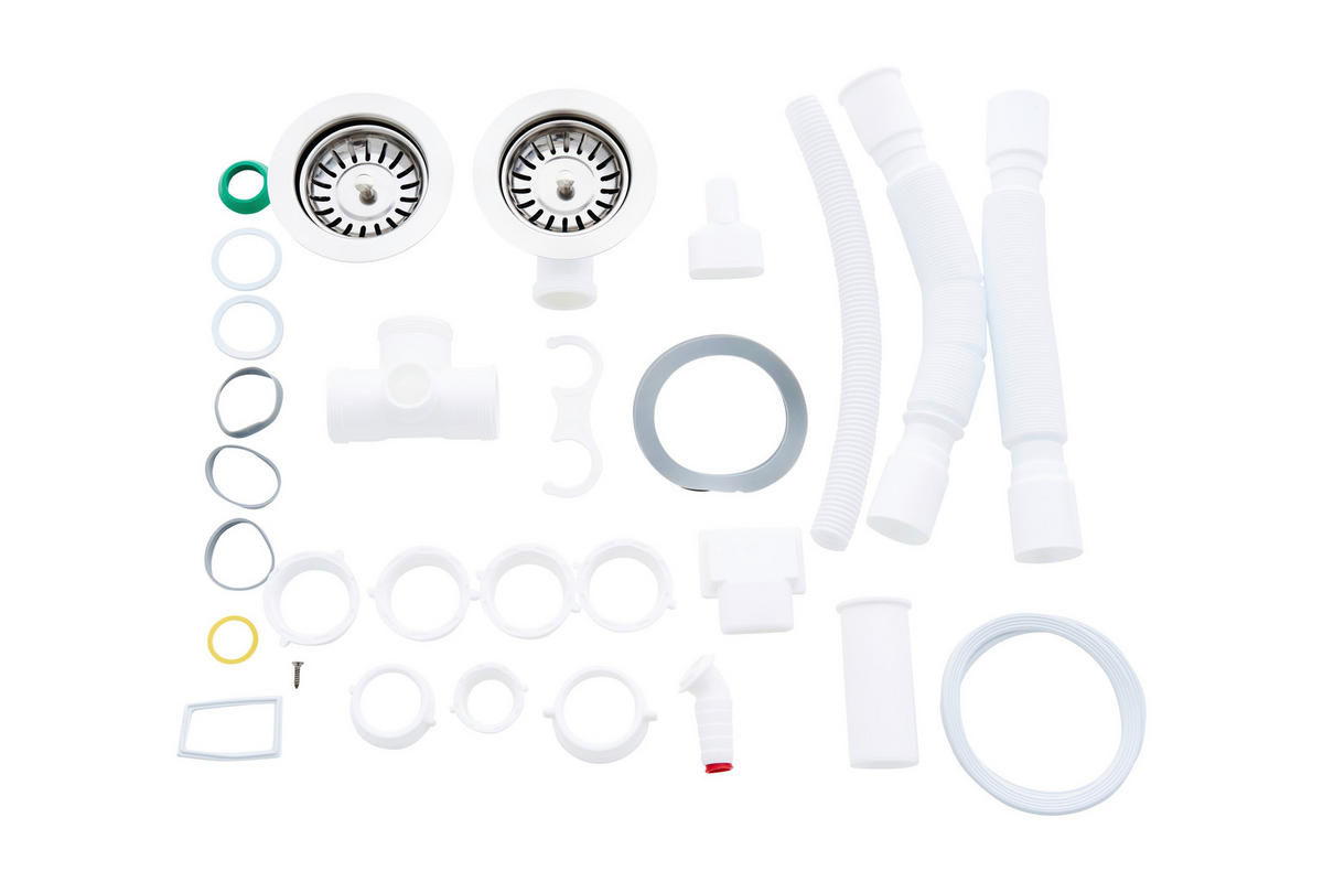 Respekta Einbauspüle Miami 100 x 50 Edelstahl B/H/T: ca. 100x19x50 cm Miami 100 x 50 - Edelstahl (100,00/19,00/50,00cm) - Respekta