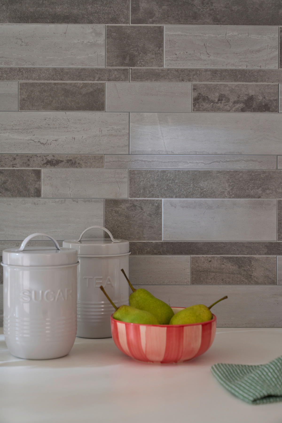 Wandfliesen grau B/L: ca. 30,5x30,5 cm Wandfliese_d-c-fix_selbstklebend - grau (30,50/30,50cm)