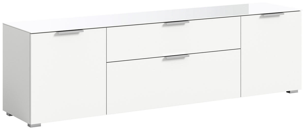 Kommode Ray weiß B/H/T: ca. 179x51x40 cm Ray - weiß (179,00/51,00/40,00cm) - xonox.home