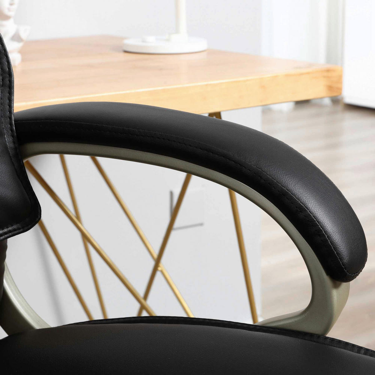 Chefsessel 5550-3300 schwarz 5550-3300 - schwarz (70,00/124,00/58,00cm) - HOMCOM