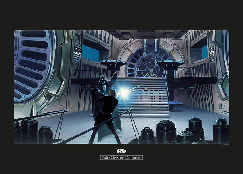 Komar Poster Star Wars Classic RMQ Vader Luke Th Star Wars B/L: ca. 70x50 c günstig online kaufen