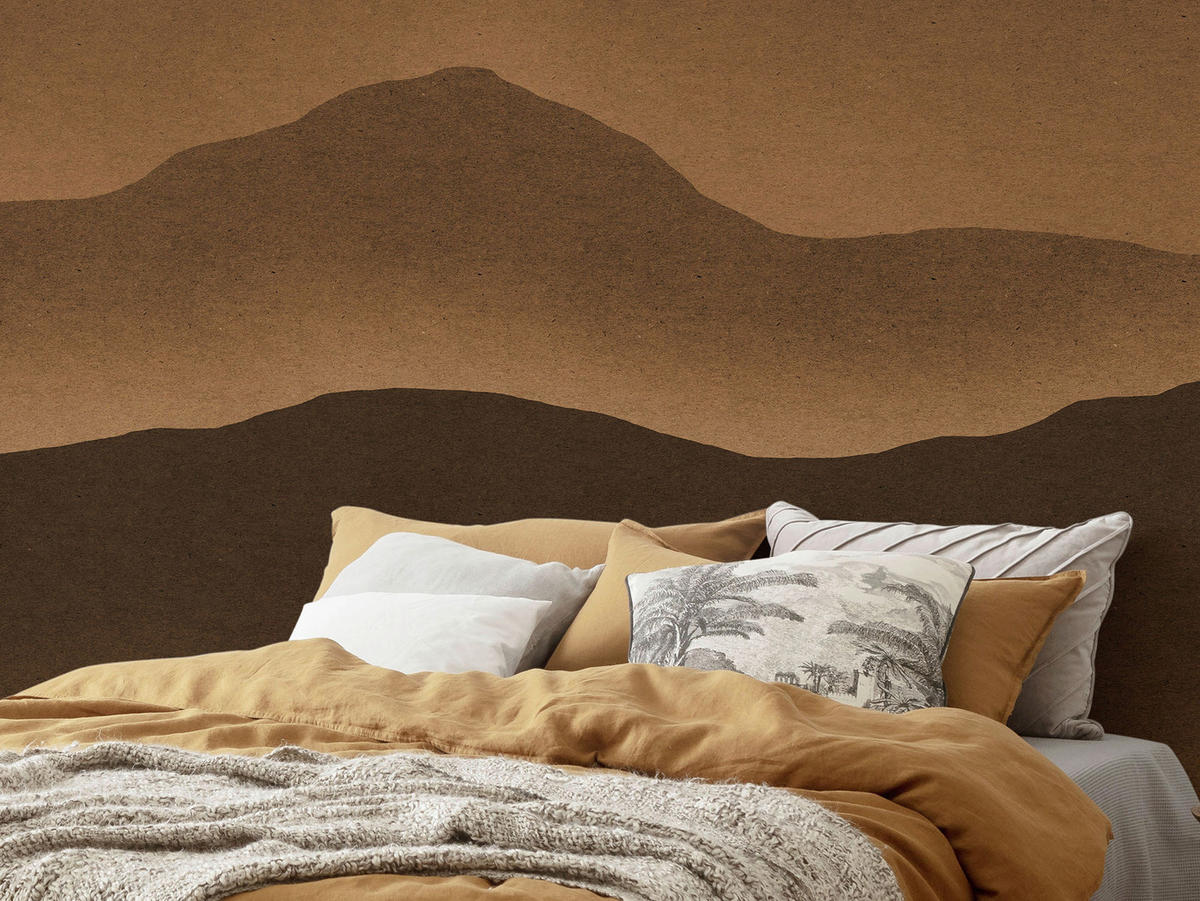 Komar Fototapete Macchiato Mountains B/L: ca. 300x250 cm Macchiato Mountains - (300,00/250,00cm) - Komar