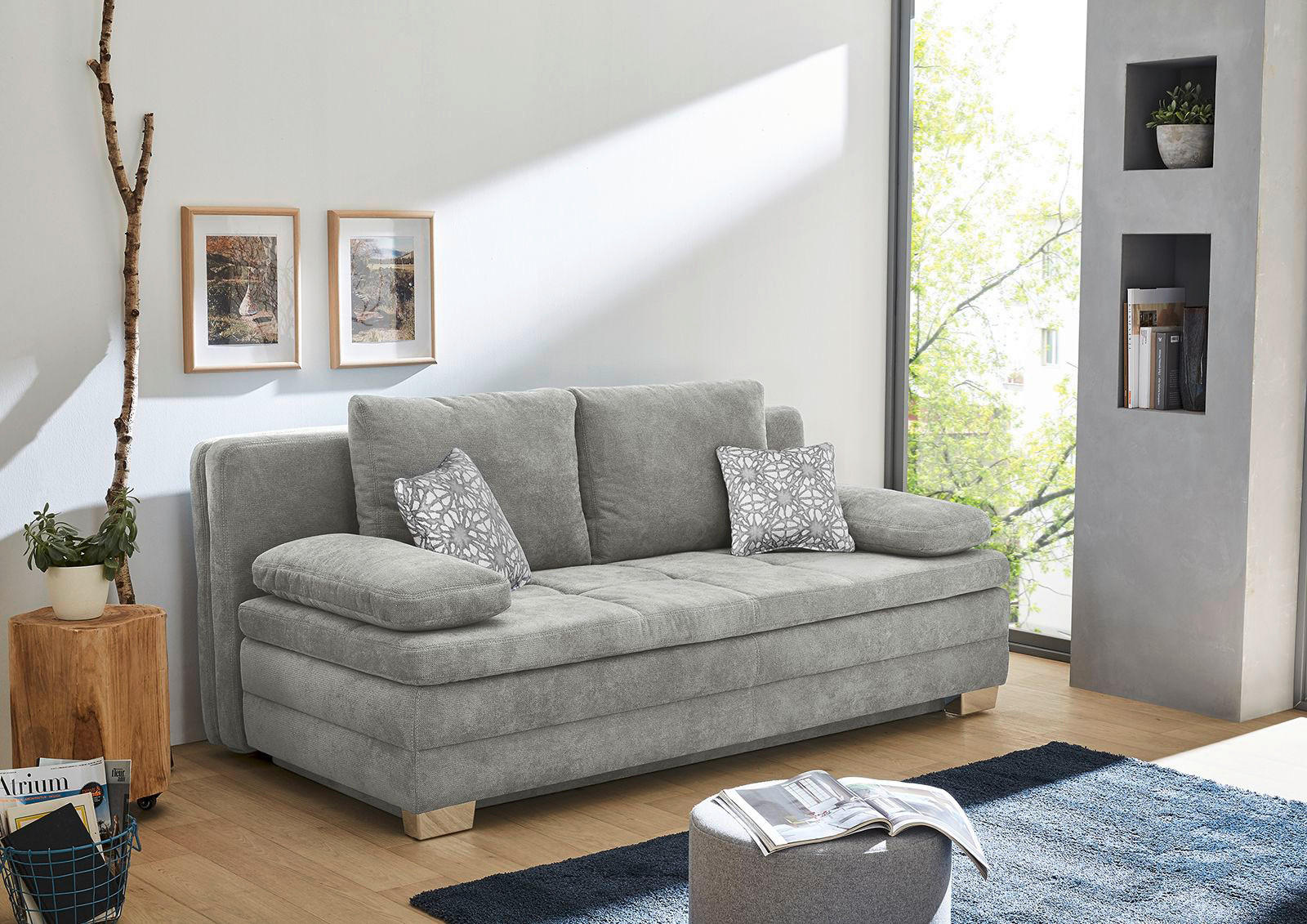 Dauerschlafsofa  B/H/T: ca. 203x85x106 cm Lincoln_Dauerschlafsofa - (203,00/85,00/106,00cm)