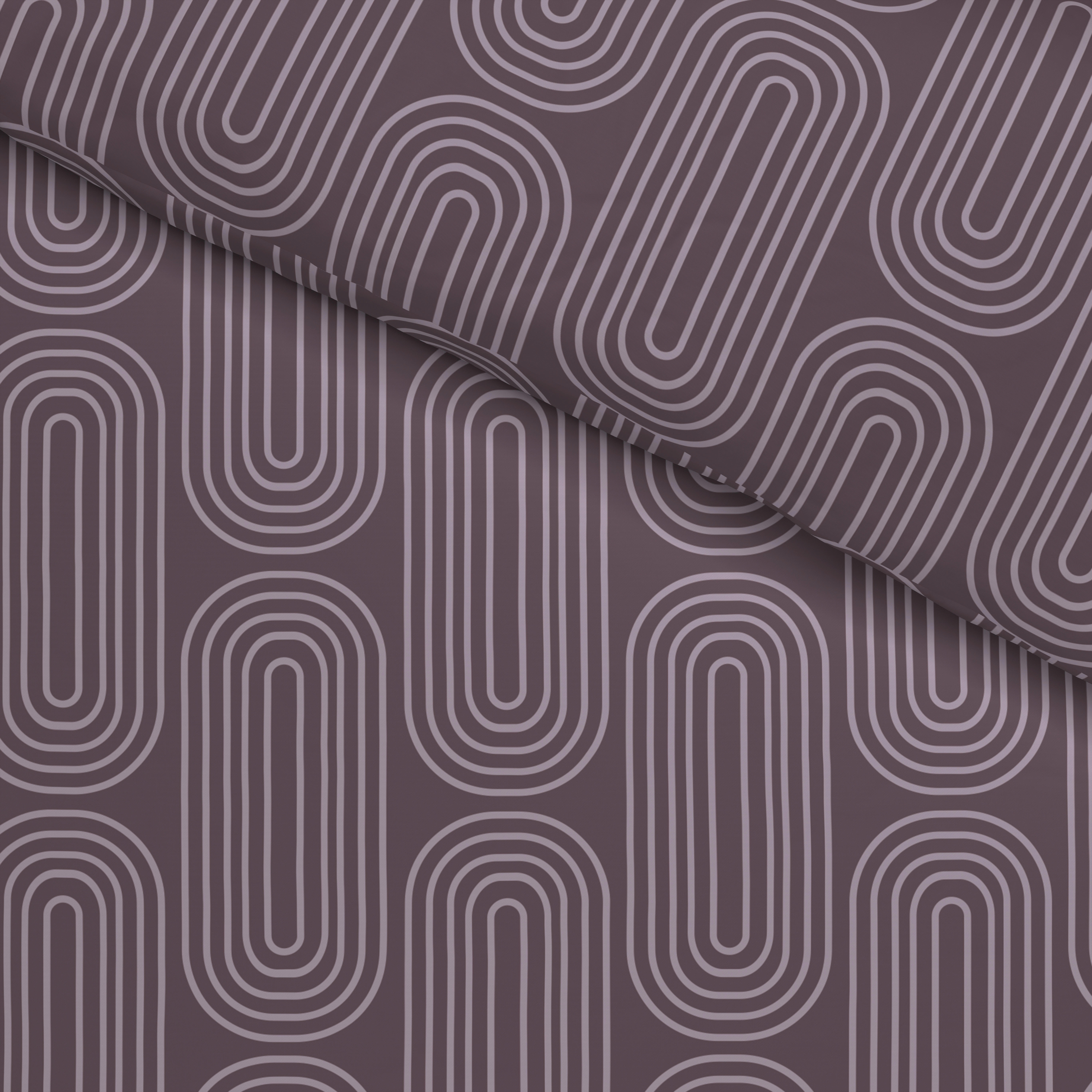 Microfaser Bettwäsche Bettwäsche_Microfaser Modern bord - bordeaux (135,00/200,00cm) - Sensation
