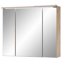 Spiegelschrank Roof Old Wood Nachbildung B/H/T: ca. 80x68x21 cm Roof - (80,00/68,00/21,00cm)