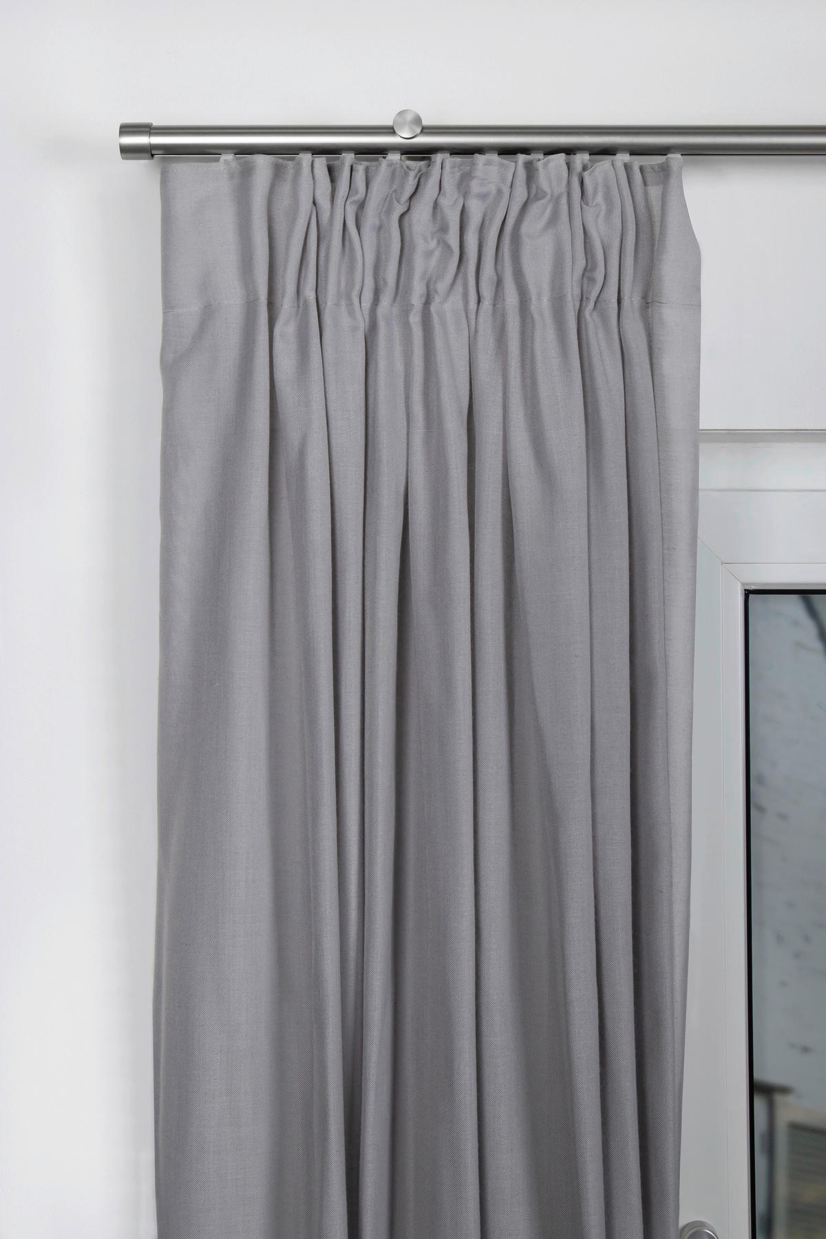 Stange mit Innenlauf Profilo Profilo - Edelstahloptik (240,00cm) - ondeco