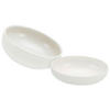 CreaTable Salatschalenset Uno Offwhite offwhite Steinzeug 2 tlg. Uno Offwhite - offwhite - CreaTable