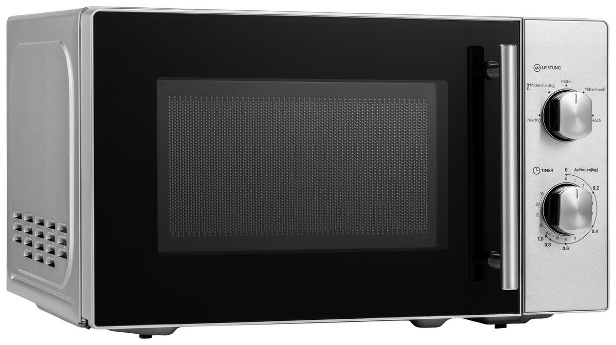 Mikrowelle MM720CD8-PM silber Metall B/H/T: ca. 44x26x36 cm ca. 20 l Mikrowelle_Stockholm - silber (44,00/26,00/36,00cm)