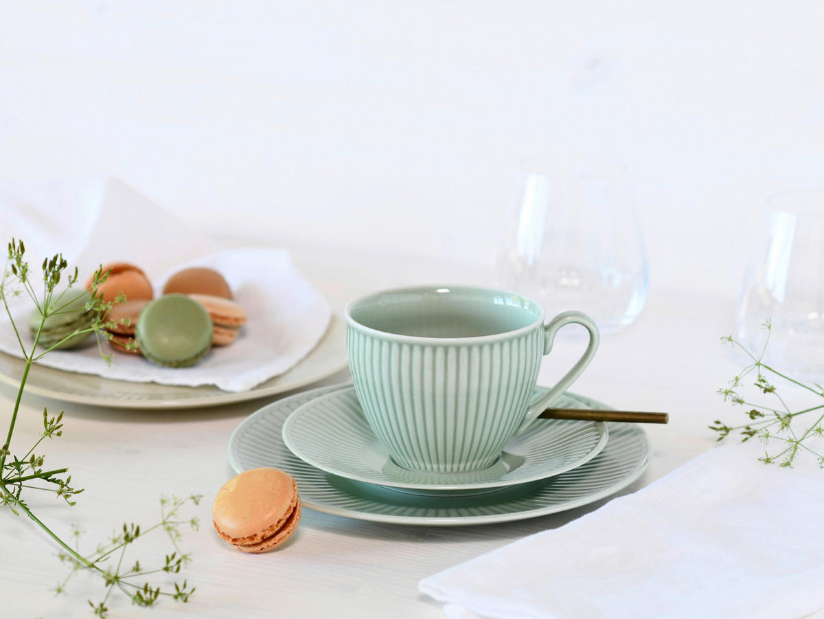 CreaTable Kaffeeservice Valencia bunt Porzellan 18 tlg. Valencia - bunt - CreaTable
