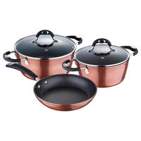 BERGNER Topfset Copper+ Kupfer Aluminium 5 tlg. Copper+ - Kupfer - BERGNER