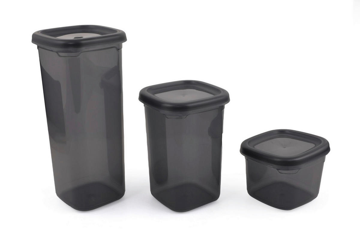 HermiaConcept Vorratsdosenset 18-tlg. grau 18-tlg. - grau - HermiaConcept