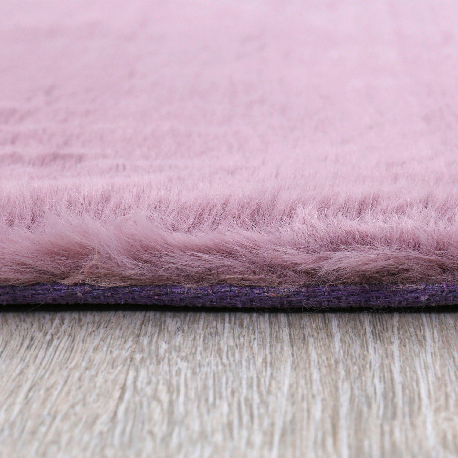 Teppich Softy lila D: ca. 80 cm Softy - lila (80,00cm)