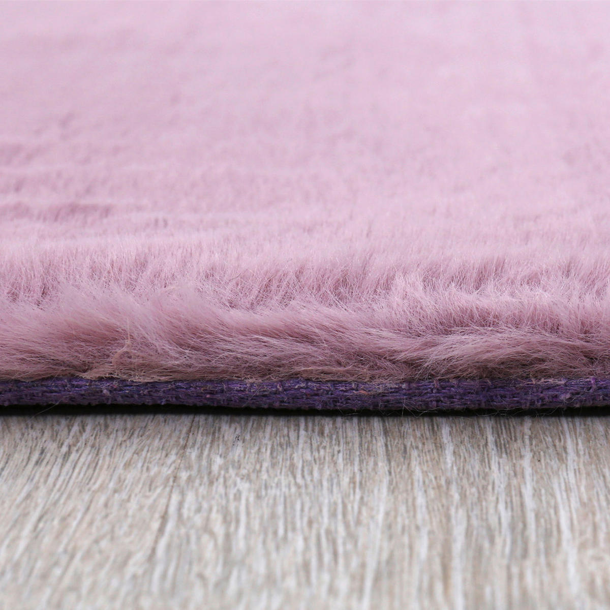 Teppich Softy lila D: ca. 80 cm Softy - lila (80,00cm)