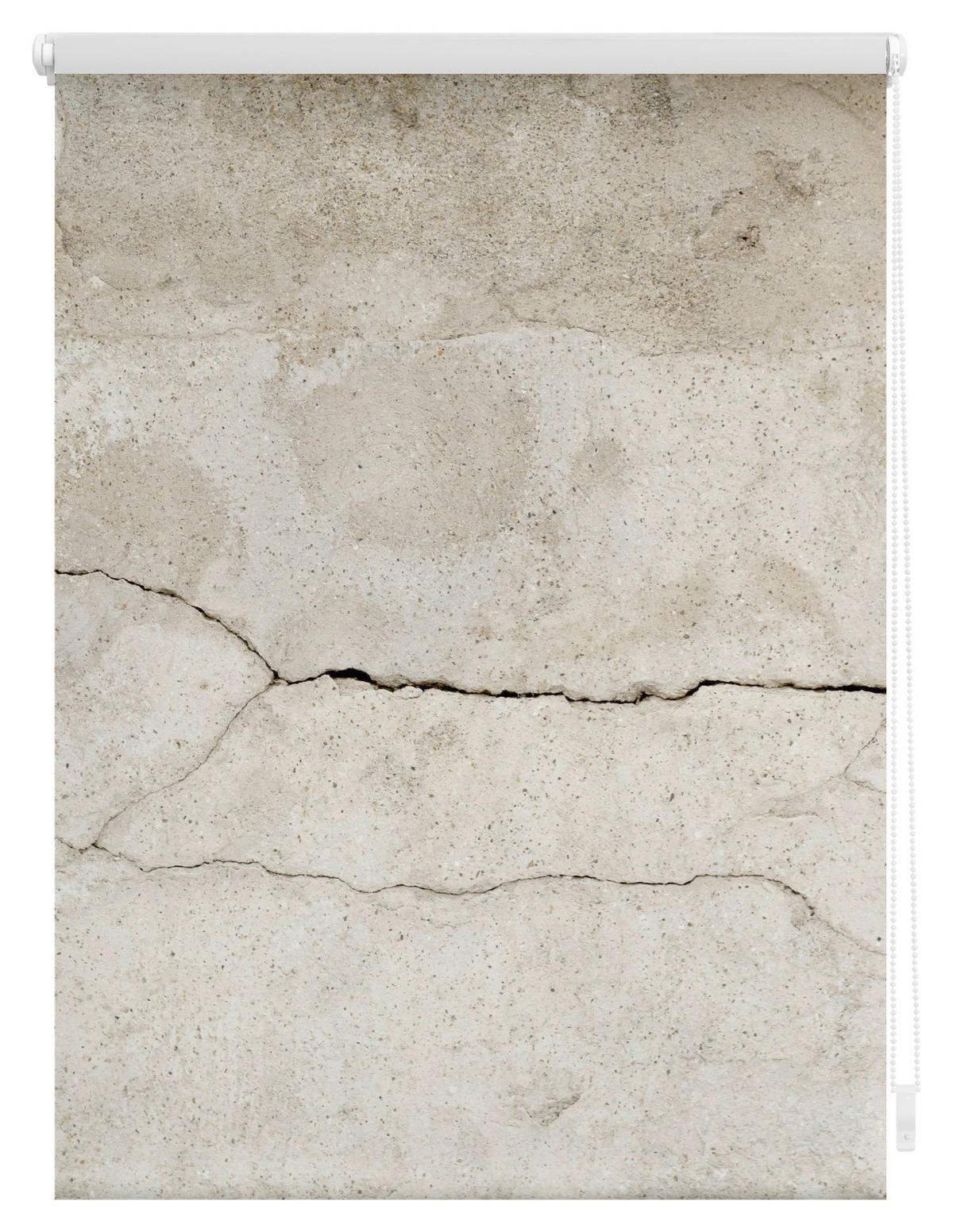 Verdunkelungsrollo Beton grau B/L: ca. 45x150 cm Beton - grau (45,00/150,00cm) - LICHTBLICK