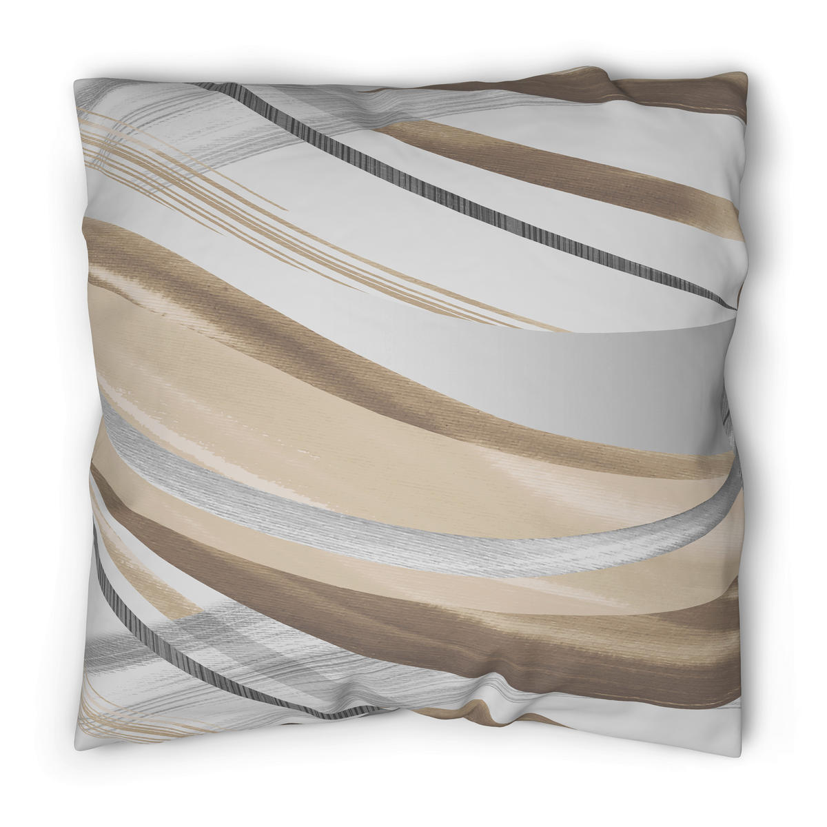 Baumwoll Bettwäsche Renforce Bettwäsche_Renforce_Tova Welle - beige/weiß (135,00/200,00cm) - beau rêve