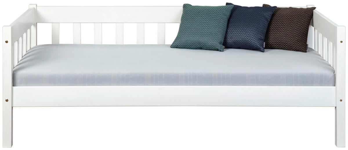 Bett Sintro weiß Liegefläche B/L: ca. 90x200 cm Sintro - weiß (209,00/70,00/100,00cm) - Inter Link
